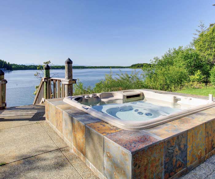Professional hot tub leak detection and repair service in Lake Geneva WI